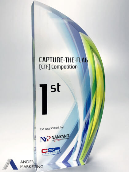 Colour print with gradient effect