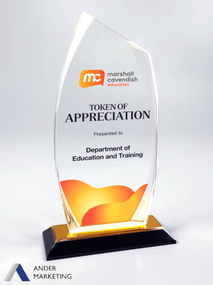 Acrylic Trophy Award Acrylic Trophy Award - Ander Marketing Singapore