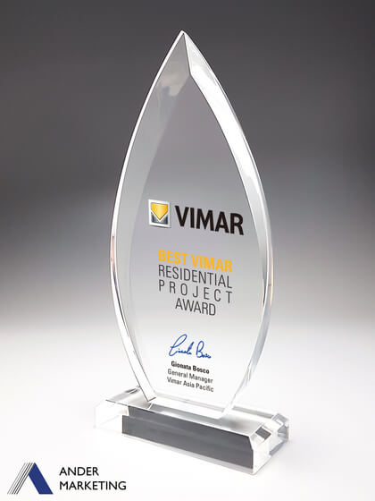 Acrylic Trophy Award Acrylic Trophy Award - Ander Marketing Singapore