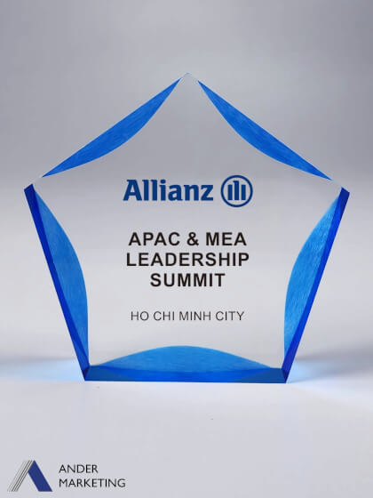Acrylic Trophy Award Acrylic Trophy Award - Ander Marketing Singapore
