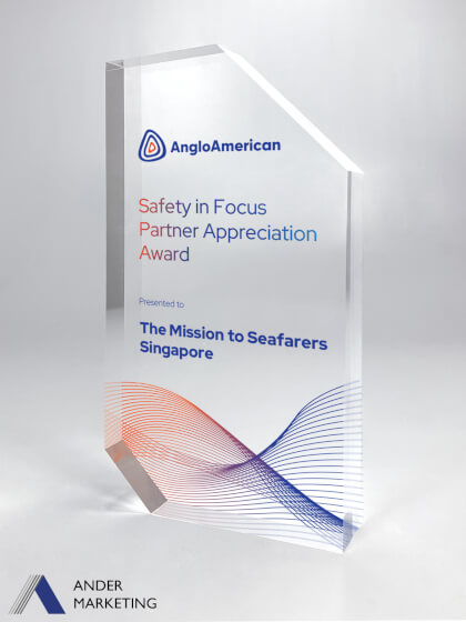 Acrylic Trophy Award Acrylic Trophy Award - Ander Marketing Singapore