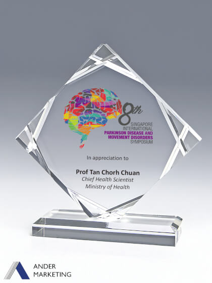 Acrylic Trophy Award - Ander Marketing Singapore