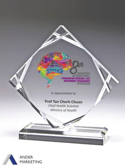 Acrylic Trophy Award Acrylic Trophy Award - Ander Marketing Singapore