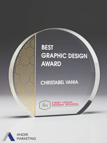 Acrylic Trophy Award Acrylic Trophy Award - Ander Marketing Singapore