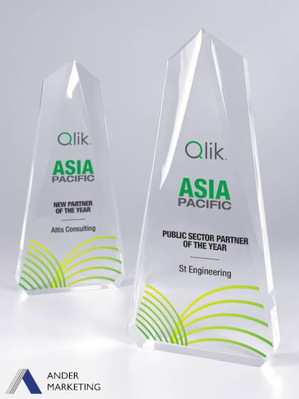 Acrylic Trophy Award Acrylic Trophy Award - Ander Marketing Singapore