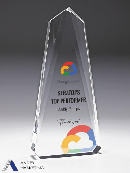 Acrylic Trophy Award Acrylic Trophy Award - Ander Marketing Singapore