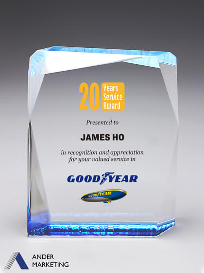 Acrylic Trophy Award Acrylic Trophy Award - Ander Marketing Singapore