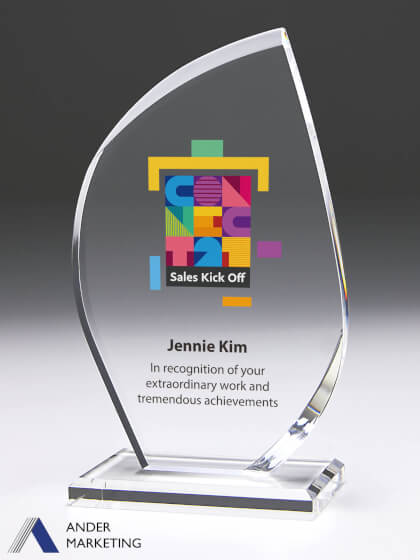 Acrylic Trophy Award Acrylic Trophy Award - Ander Marketing Singapore