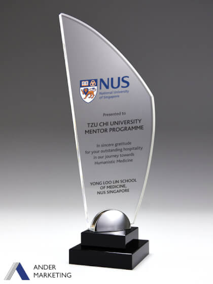 Acrylic Trophy Award Acrylic Trophy Award - Ander Marketing Singapore