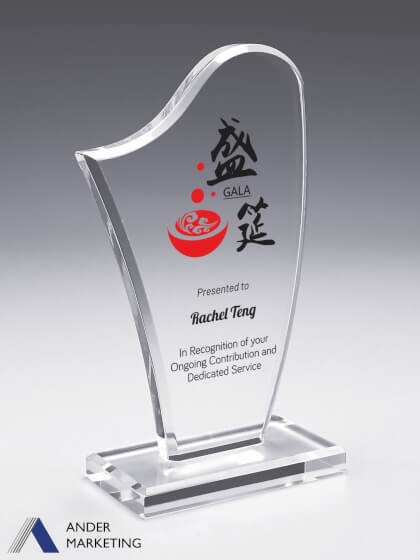 Acrylic Trophy Award Acrylic Trophy Award - Ander Marketing Singapore