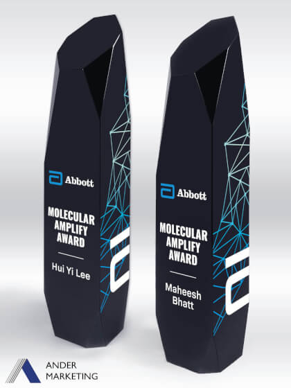 Crystal Trophy Award Crystal Trophy Award - Ander Marketing Singapore