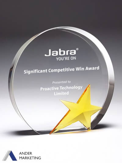 Crystal Trophy Award Crystal Trophy Award - Ander Marketing Singapore