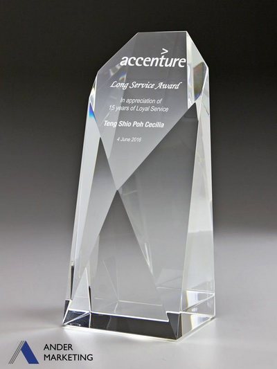 Crystal Trophy Awards Crystal Trophy Awards - Ander Marketing Singapore