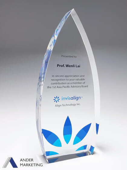 Crystal Trophy Award Crystal Trophy Award - Ander Marketing Singapore