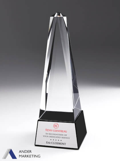 Crystal Trophy Award Crystal Trophy Award - Ander Marketing Singapore