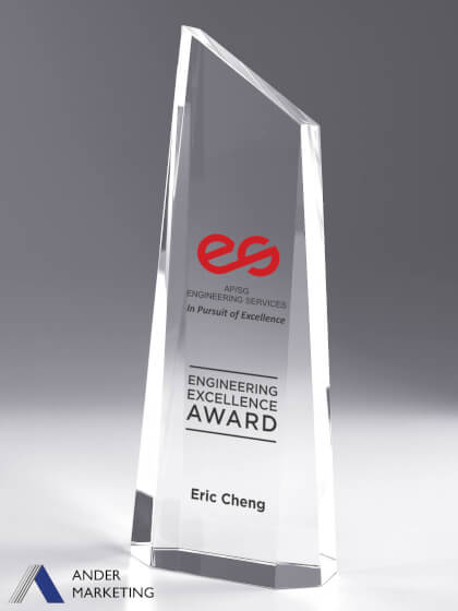 Crystal Trophy Award Crystal Trophy Award - Ander Marketing Singapore