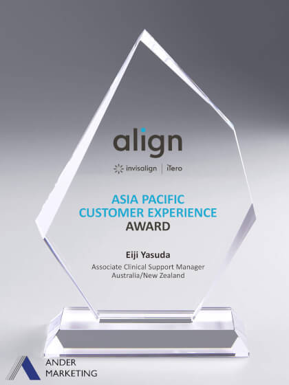 Crystal Trophy Award Crystal Trophy Award - Ander Marketing Singapore