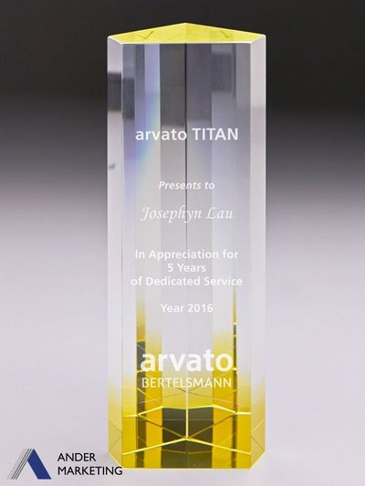 Crystal Trophy Awards Crystal Trophy Awards - Ander Marketing Singapore