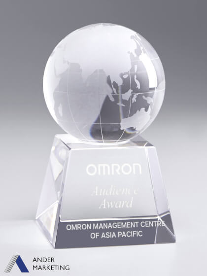 Crystal Trophy Award Crystal Trophy Award - Ander Marketing Singapore