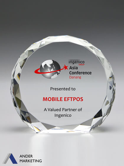 Crystal Trophy Award Crystal Trophy Award - Ander Marketing Singapore