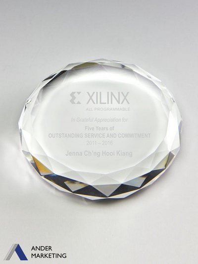Crystal Trophy Awards Crystal Trophy Awards - Ander Marketing Singapore