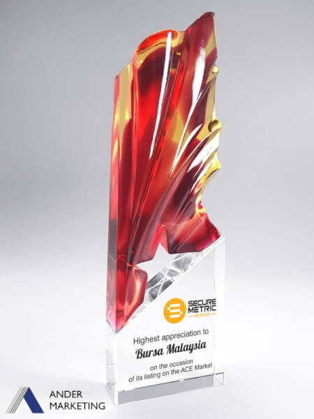 Liuli Trophy Award Liuli Trophy Award - Ander Marketing Singapore