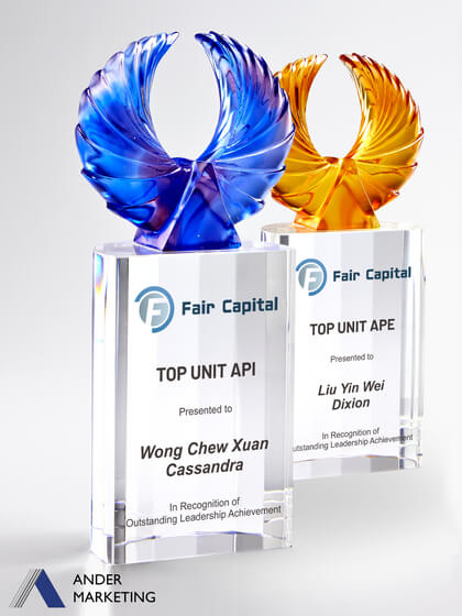 Liuli Trophy Award Liuli Trophy Award - Ander Marketing Singapore