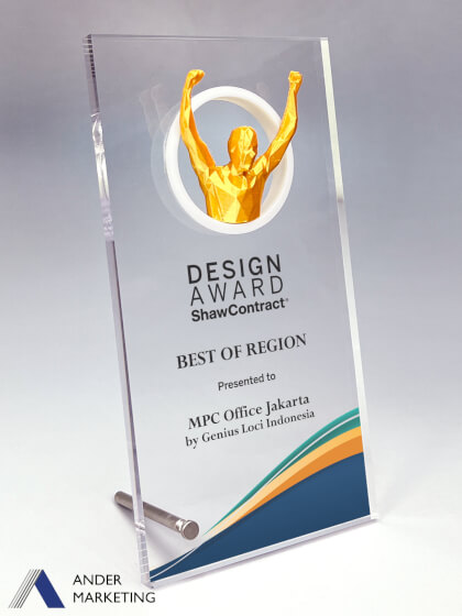 Modern Trophy Award Modern Trophy Award - Ander Marketing Singapore