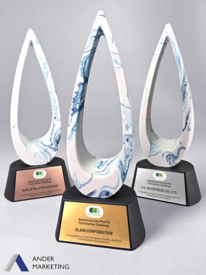 Modern Trophy Award - Ander Marketing Singapore