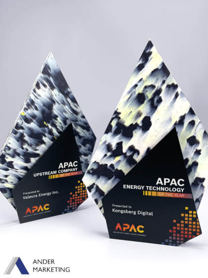 Modern Trophy Award Modern Trophy Award - Ander Marketing Singapore
