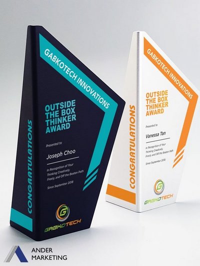 Sustainable Trophy Award - Ander Marketing Singapore