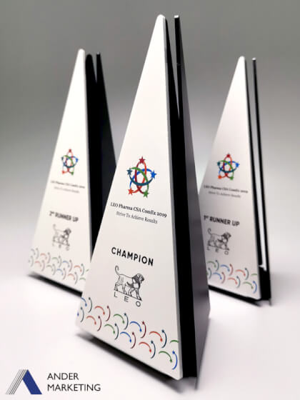 Modern Trophy Award Modern Trophy Award - Ander Marketing Singapore