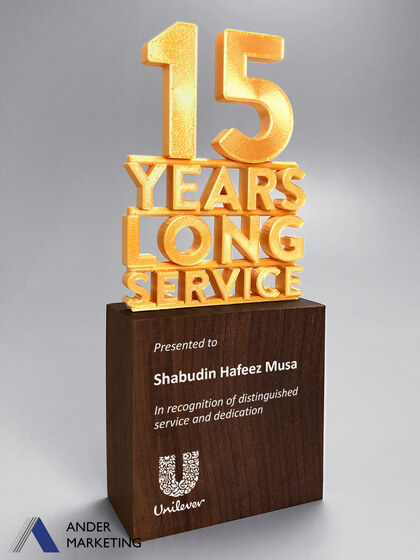 Modern Trophy Award Modern Trophy Award - Ander Marketing Singapore