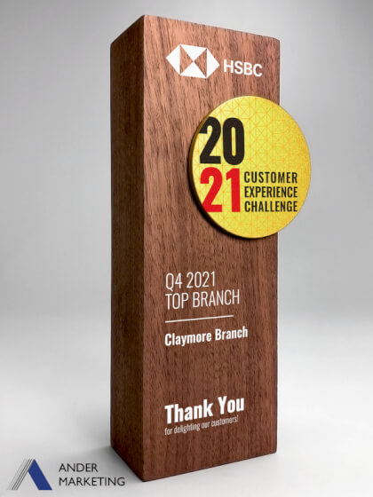 Modern Trophy Award Modern Trophy Award - Ander Marketing Singapore