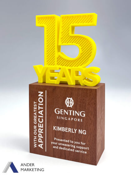 Modern Trophy Award Modern Trophy Award - Ander Marketing Singapore