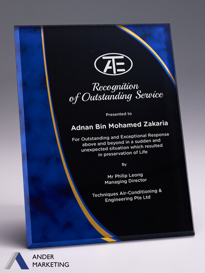 Acrylic Plaques Acrylic Plaques - Ander Marketing Singapore