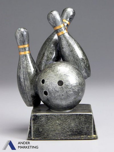 Bowling resin trophy awards Bowling resin trophy awards - Ander Marketing Singapore