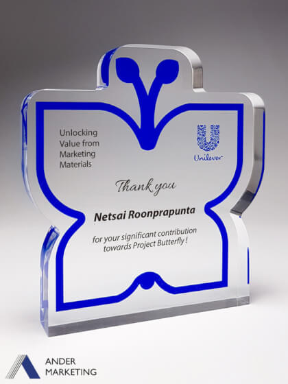 Custom Trophy Award - Ander Marketing Singapore