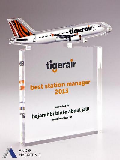 Acrylic Trophy Awards - Ander Marketing Singapore