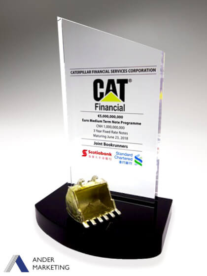 Custom Trophy Award - Ander Marketing Singapore