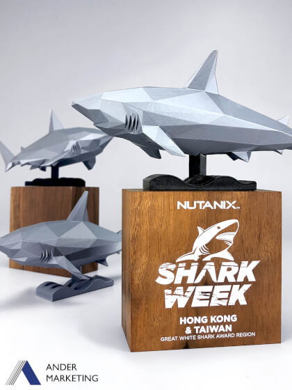 Custom Trophy Award Custom Trophy Award - Ander Marketing Singapore