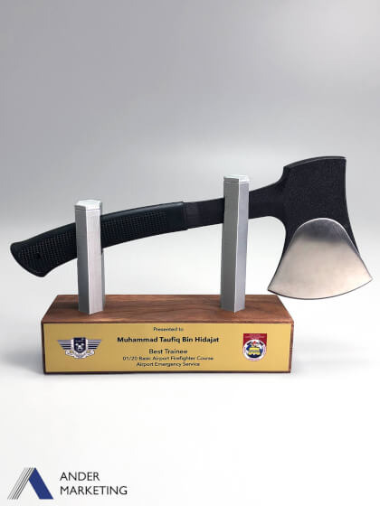 Custom Trophy Award Custom Trophy Award - Ander Marketing Singapore