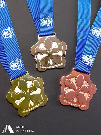 Custom metal medal - Ander Marketing Singapore