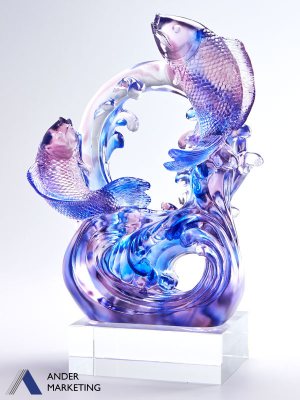 Liuli Trophy Awards - LL-41MT Ander Marketing Singapore