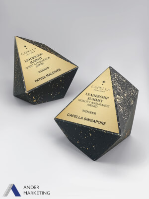 Modern Trophy Award - MJ-79 Ander Marketing Singapore