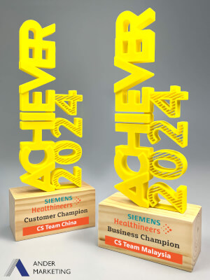 Modern Trophy Award - MW-16 Ander Marketing Singapore