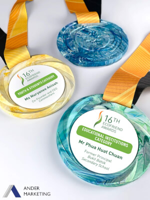 Trophy Award - RM-16 Ander Marketing Singapore