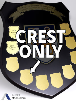 Plaque - SHIELD-01_CREST Plaque - SHIELD-01_CREST Ander Marketing Singapore