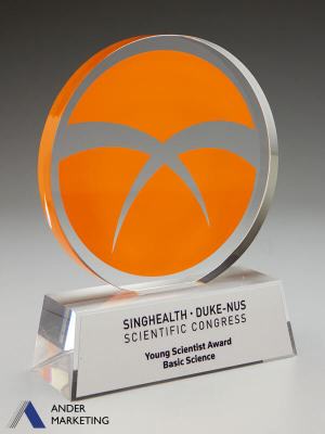 Acrylic Trophy Awards - YA-1306 Ander Marketing Singapore