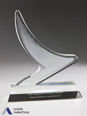 Crystal Trophy Awards - YCA-1106 Ander Marketing Singapore